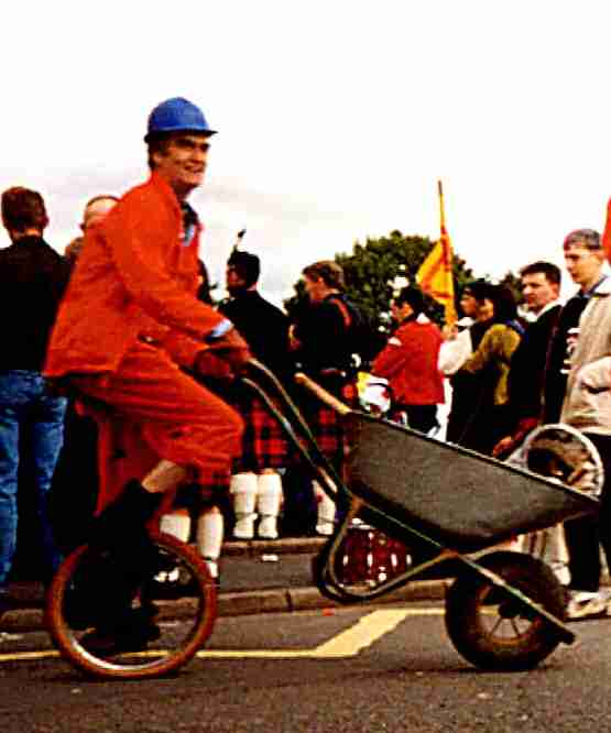 John on Unicycle